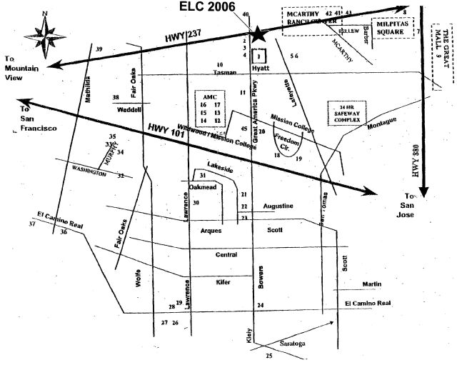 レストラン概略地図